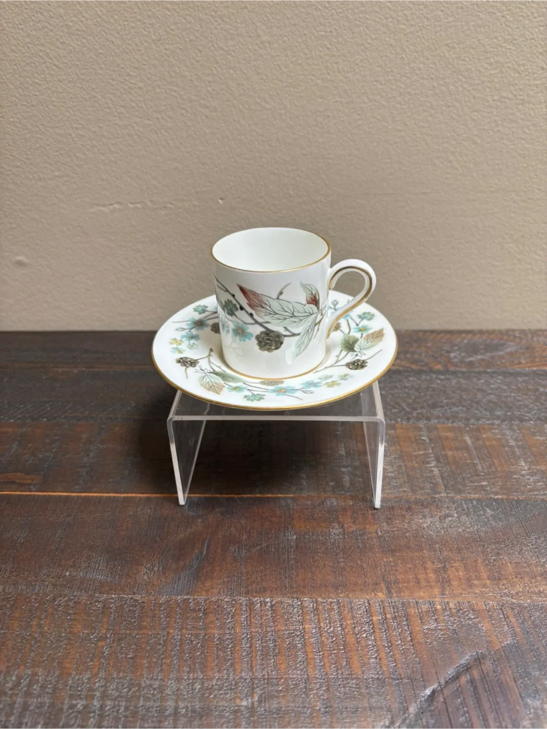 🥕Wedgwood demitasse Cup and Saucer Set thumbnail