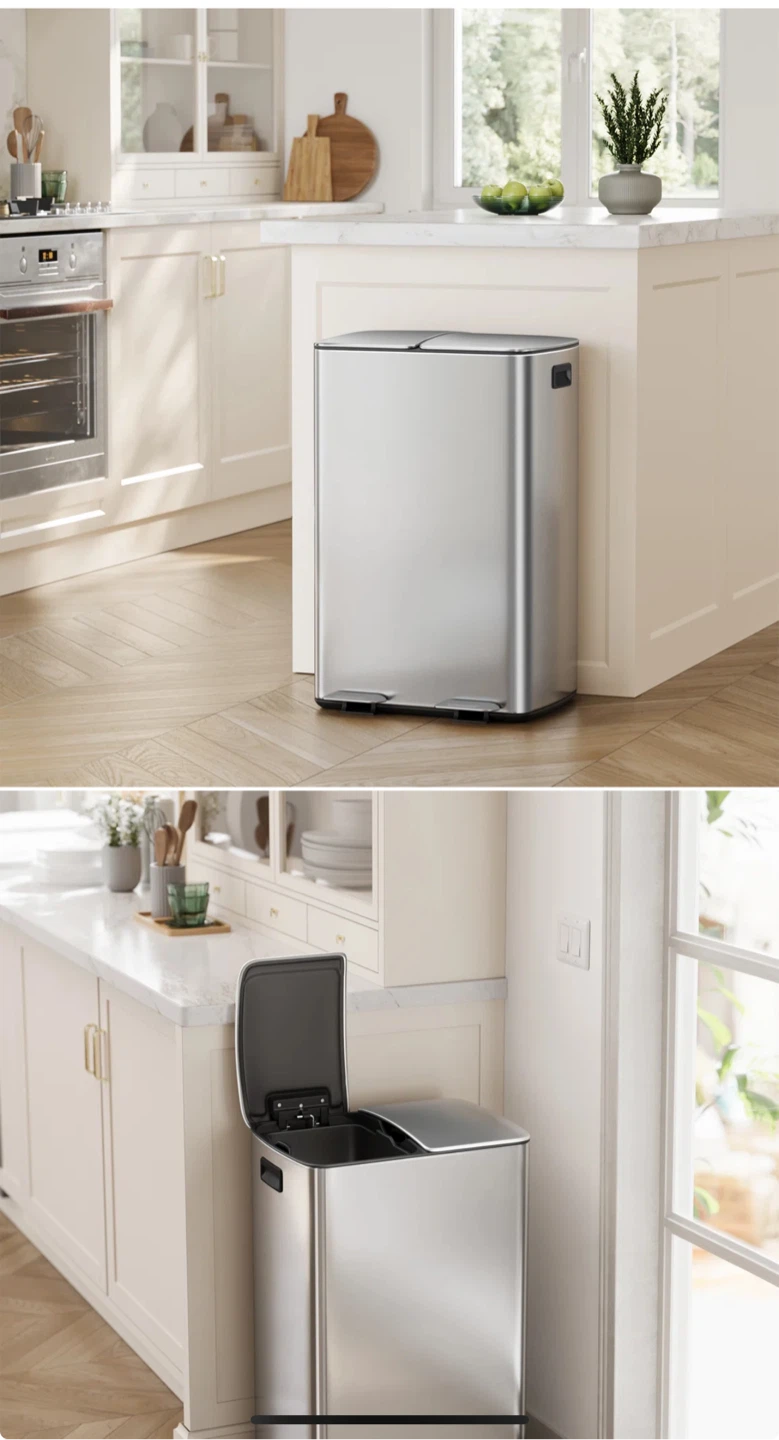 Dual Trash Can 30L - photo 2