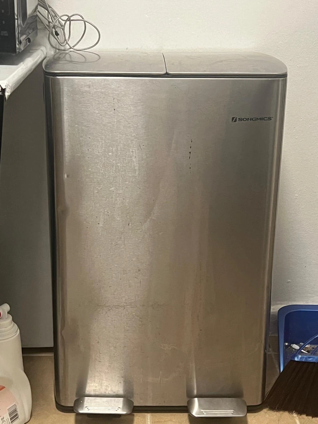 Dual Trash Can 30L