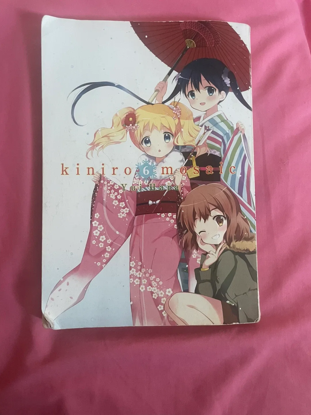 Kiniro Mosaic Manga vol 6