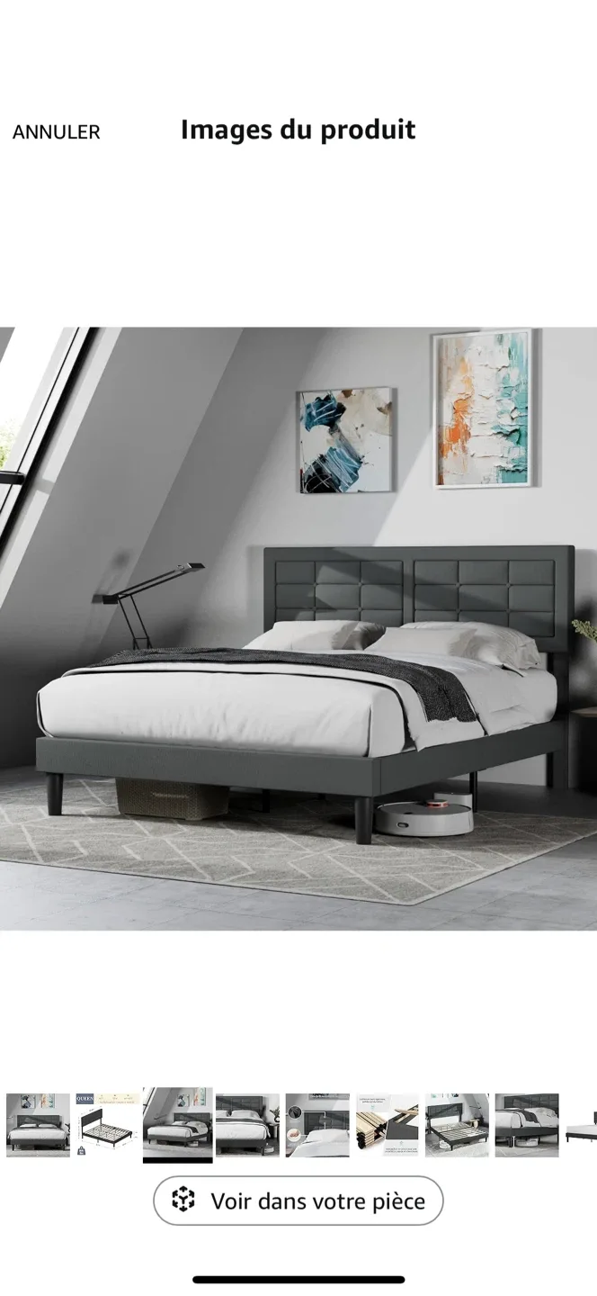New Bed queen size+ Mastress never used thumbnail