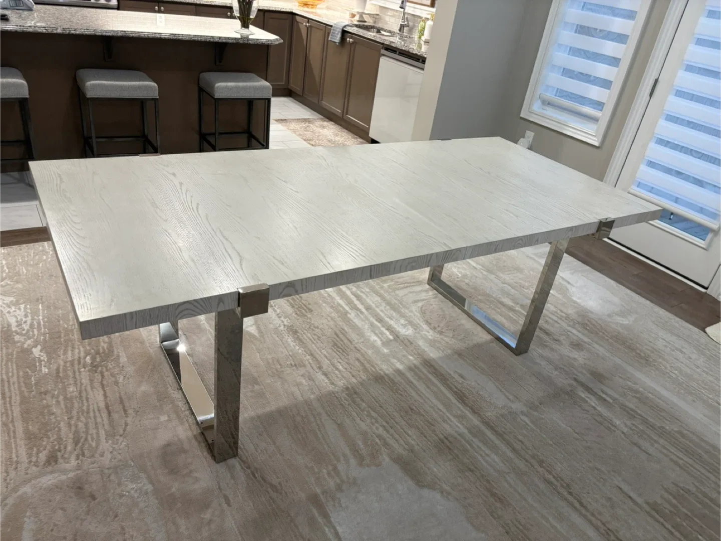 Custom made dining set & 8 chairs ret $8000 interiors furniture image indicator(8)