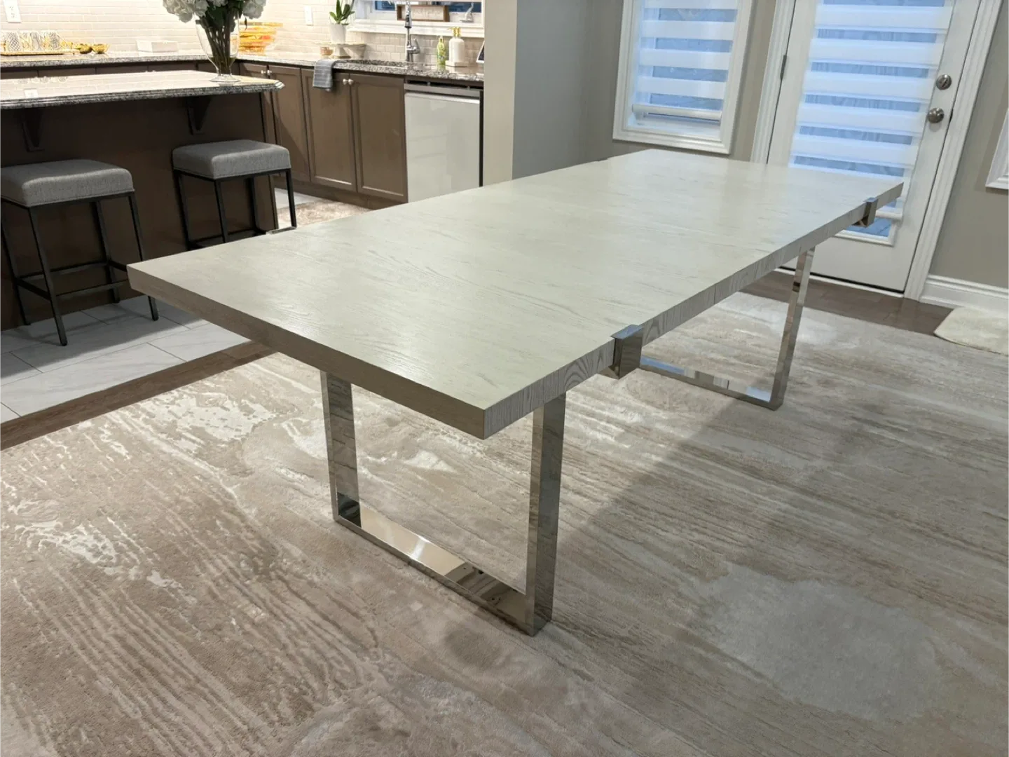 Custom made dining set & 8 chairs ret $8000 interiors furniture image indicator(7)