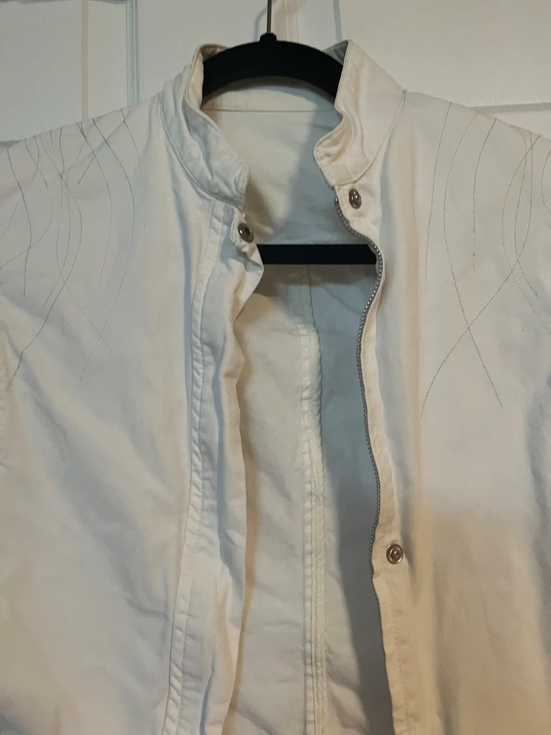 White Denim Jacket - Size Small image indicator(2)