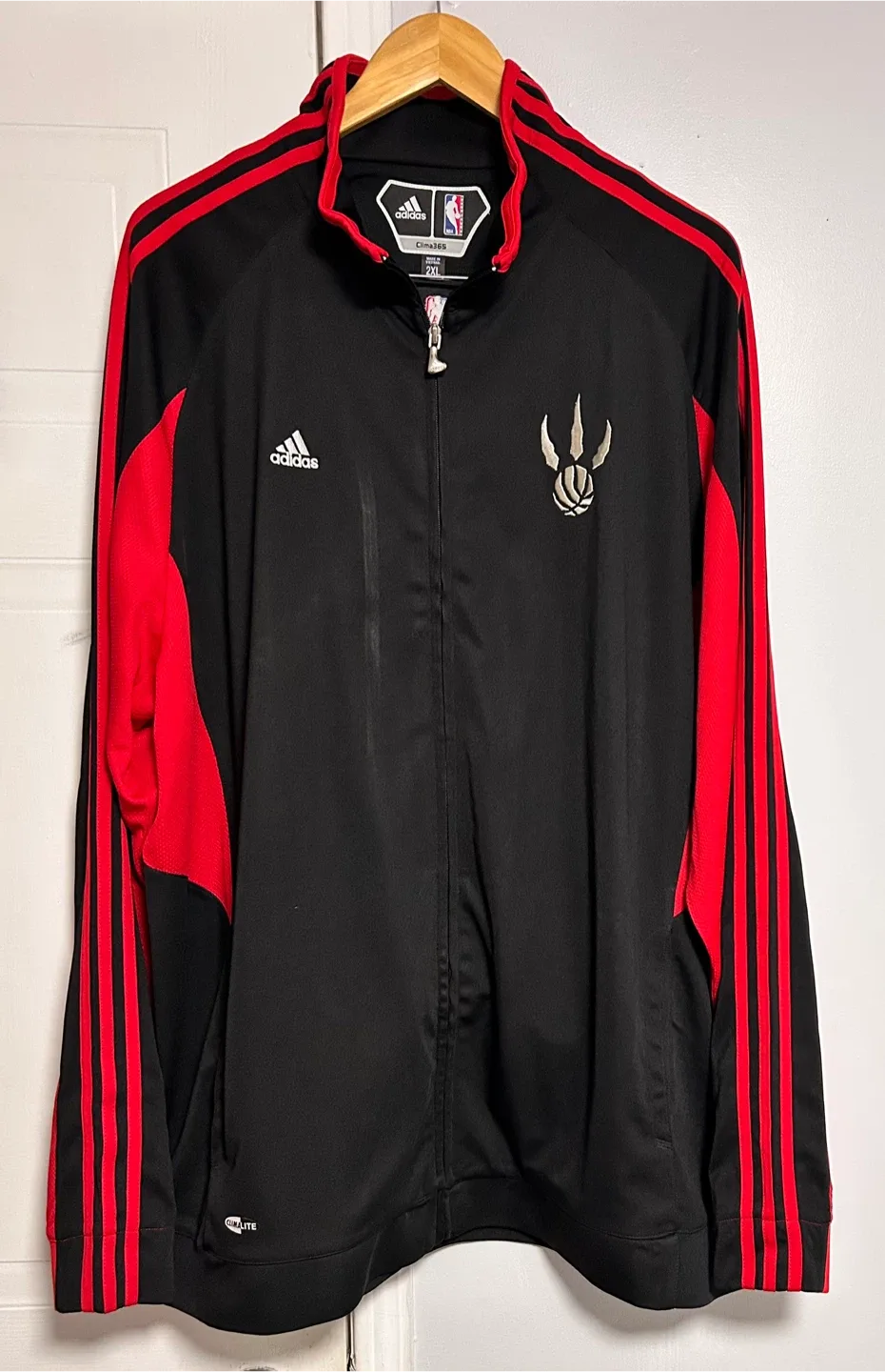 Adidas Toronto Raptors NBA Track Jacket 2XL thumbnail