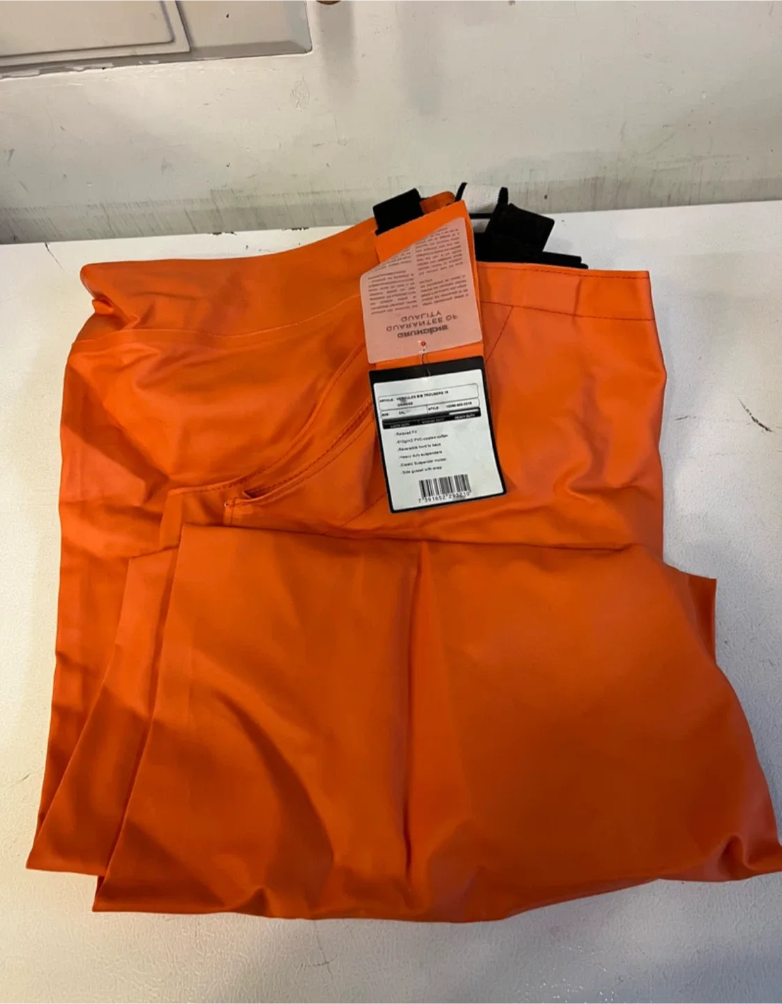 Grundéns Herkules Bib Pants - Orange image indicator(2)