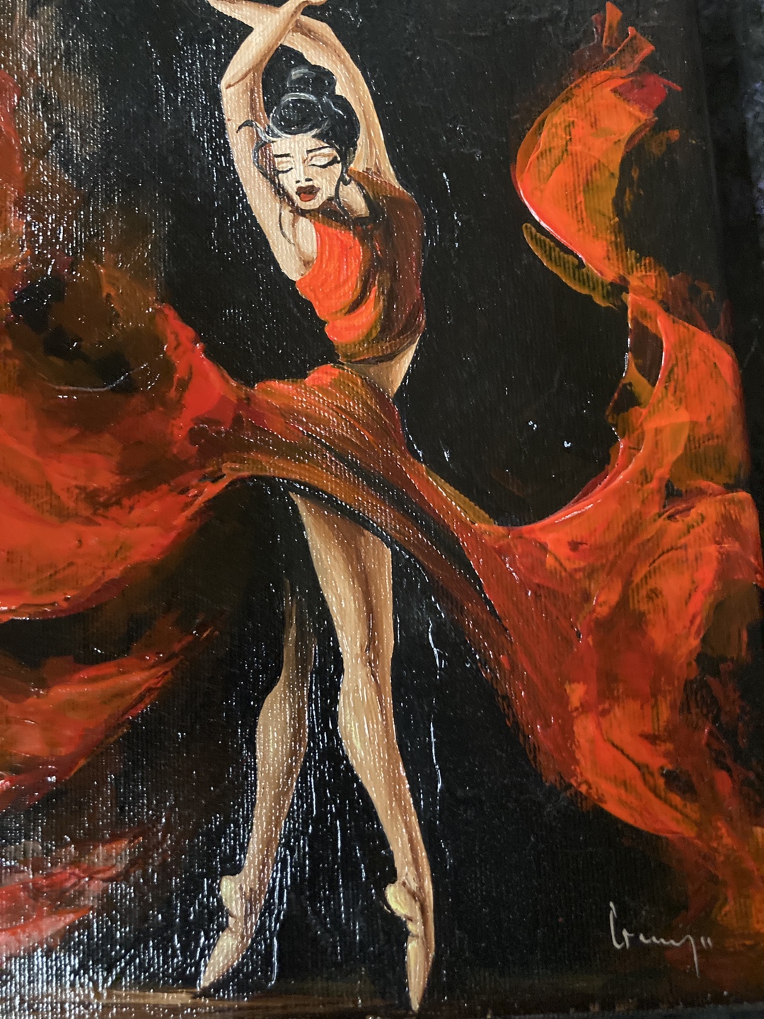 Original Painting - Flamenco Dancer - photo 3