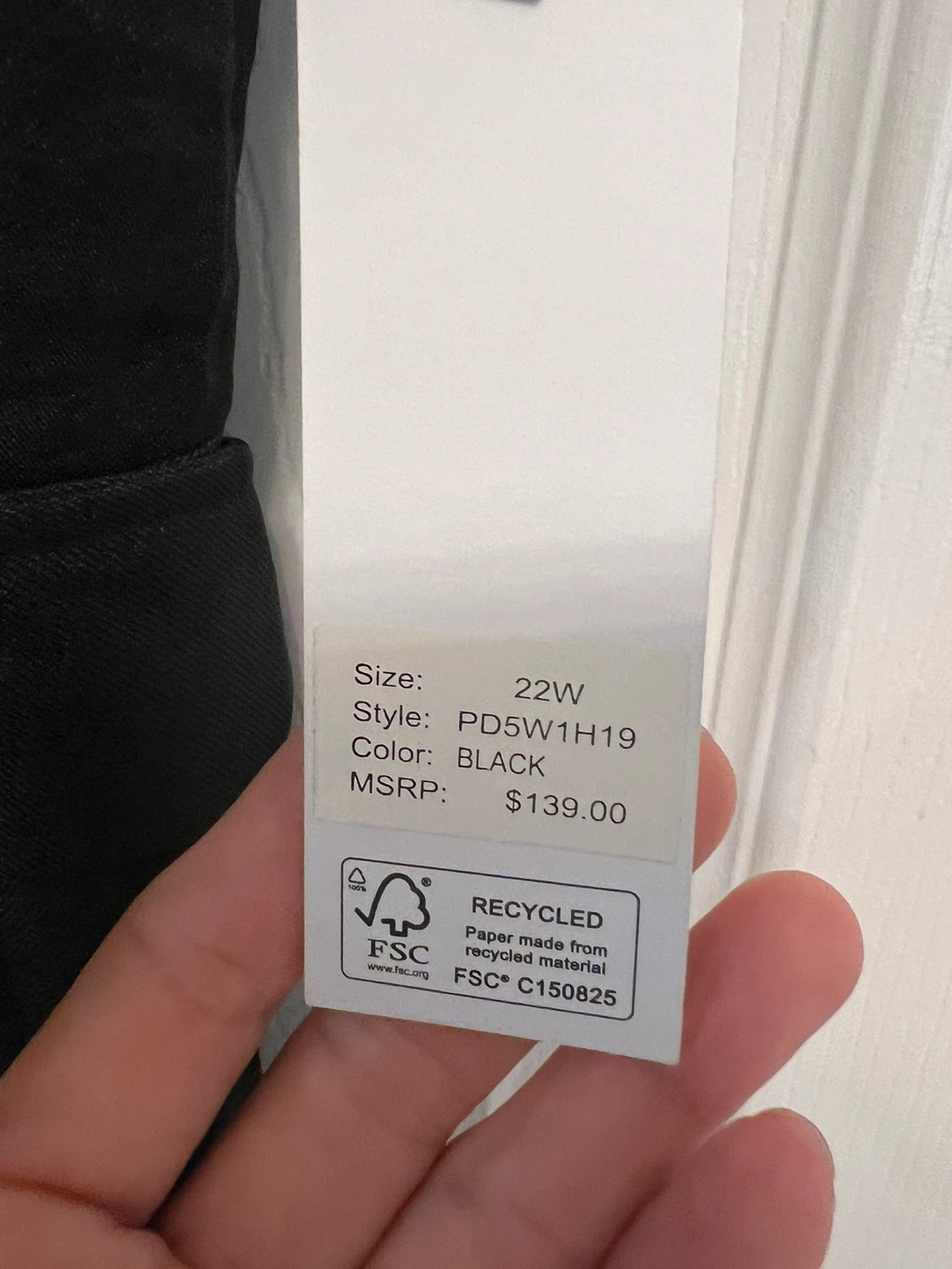 Brand new DKNY Black Dress - Size 22W - photo 3