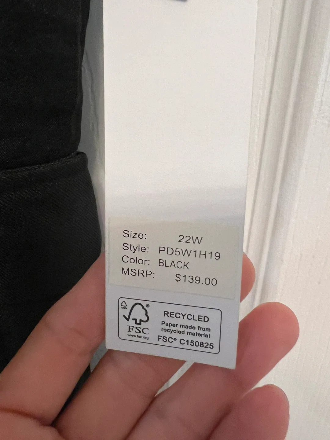 Brand new DKNY Black Dress - Size 22W image indicator(3)