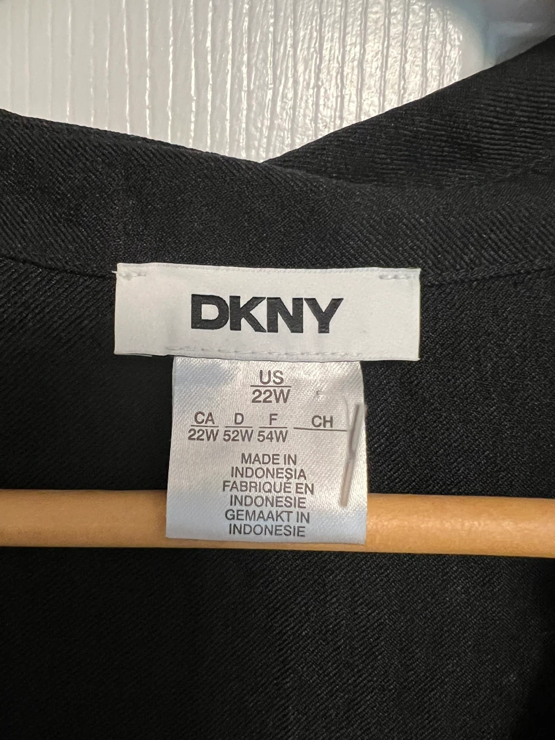 Brand new DKNY Black Dress - Size 22W - photo 2