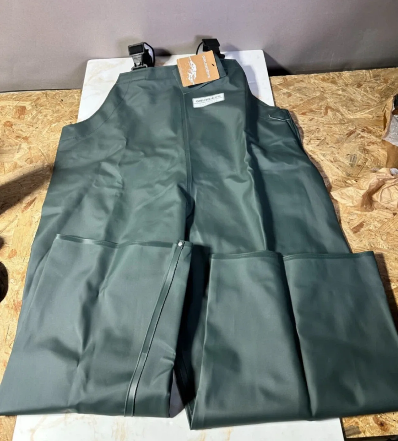 Grundens Herkules Commercial Fishing Bib Pants & jacket Sz L image indicator(5)