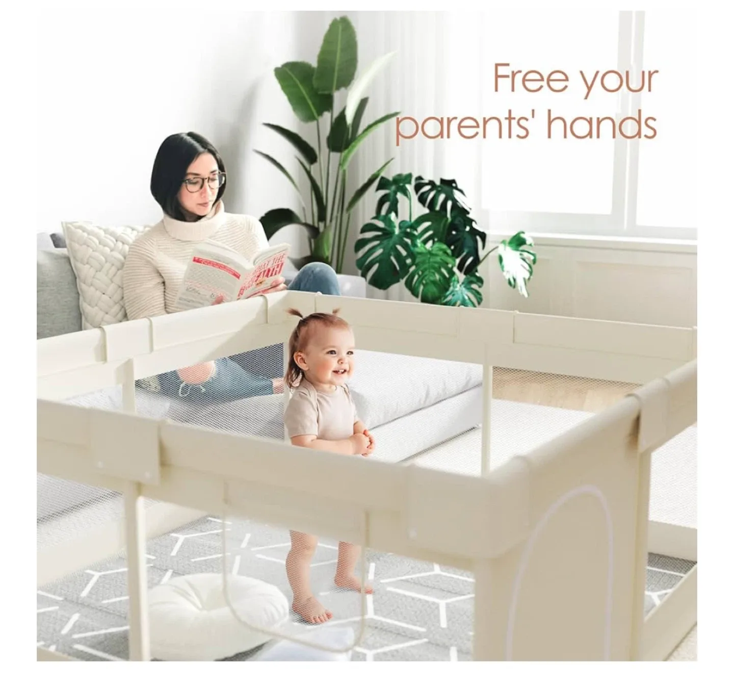 Baby Playpen - 47in x 47in image indicator(4)