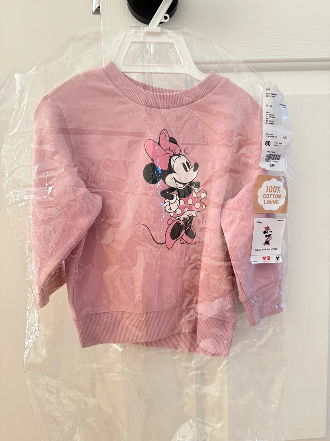 Disney Baby Toddler Sweatshirt - Size 80
