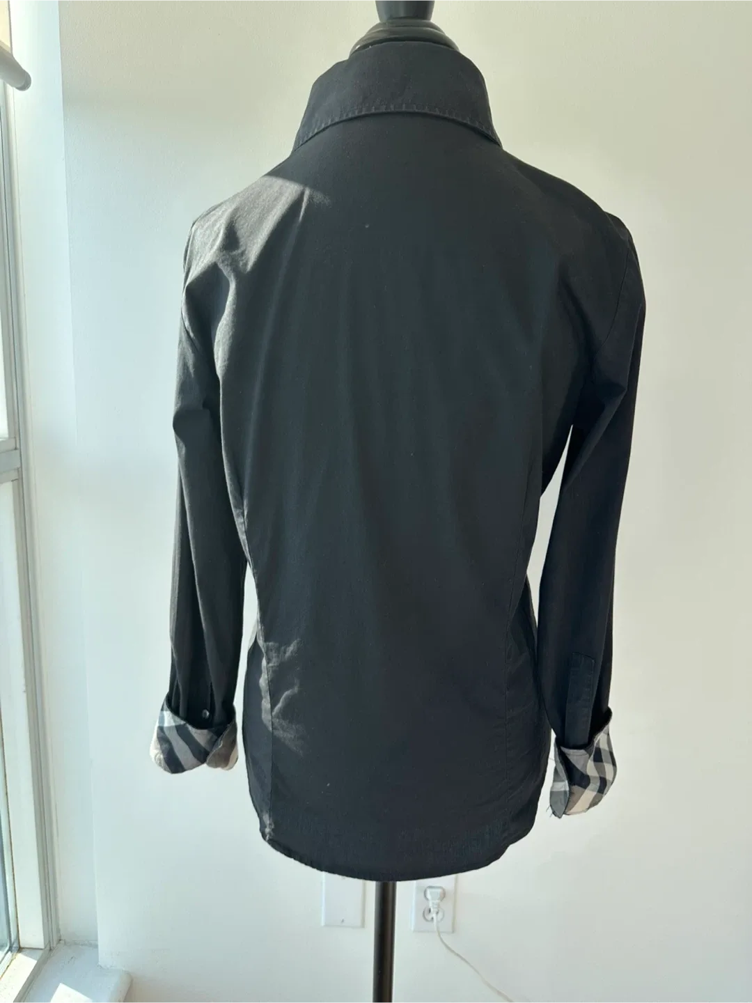 Burberry Black Button-Down Shirt image indicator(2)