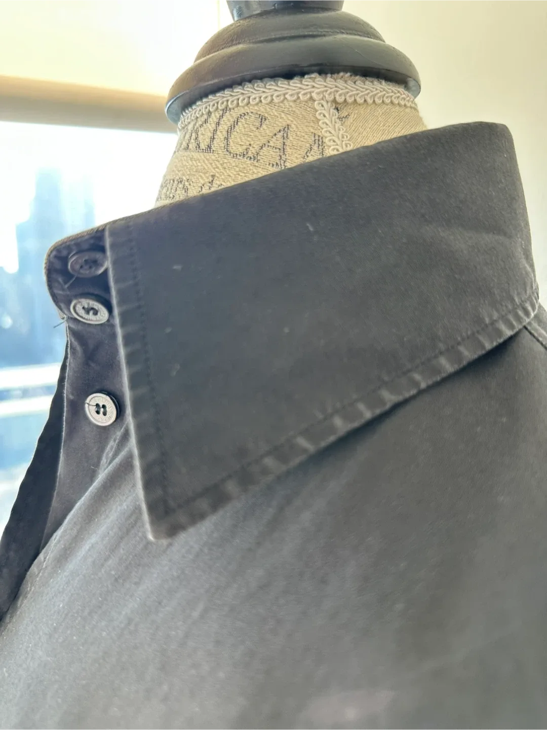 Burberry Black Button-Down Shirt image indicator(8)