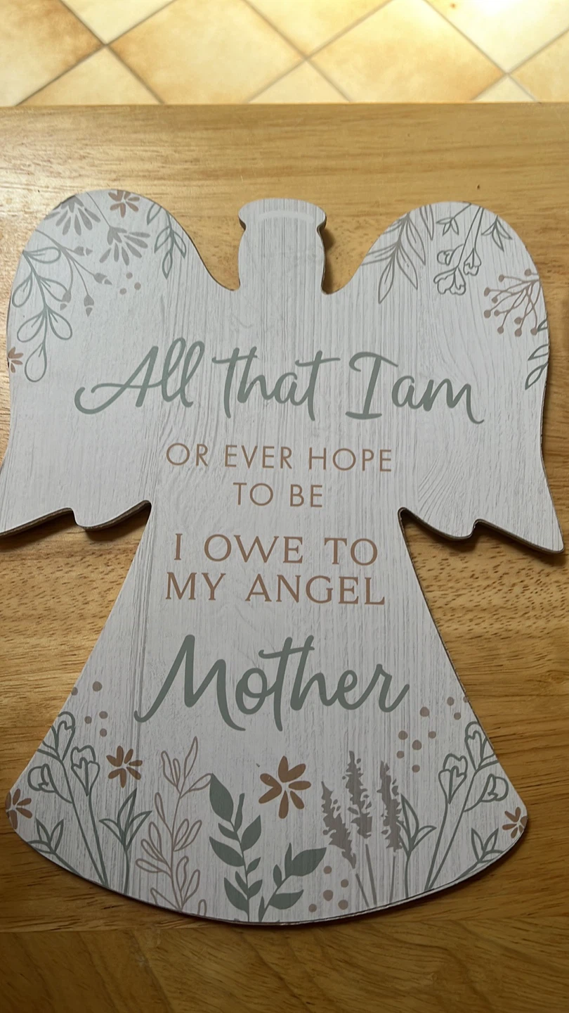 Angel Mother Plaque