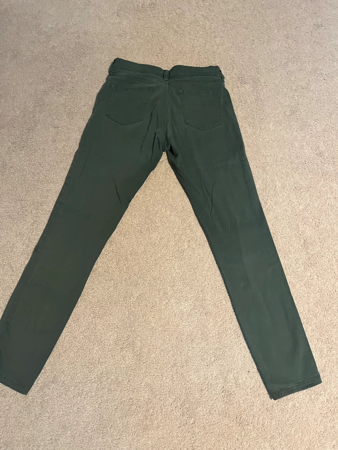 Denim Olive Green Pants - Size 26 - photo 2