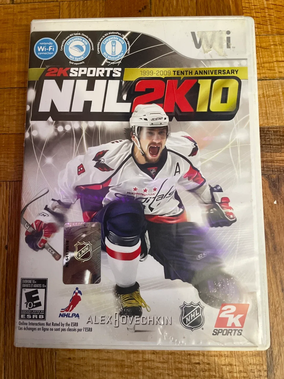 NHL 2K10 Tenth Anniversary Wii Game thumbnail
