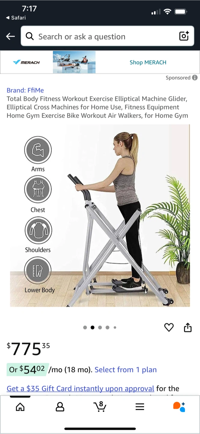 Air walker… Runing… indoor for the winter time