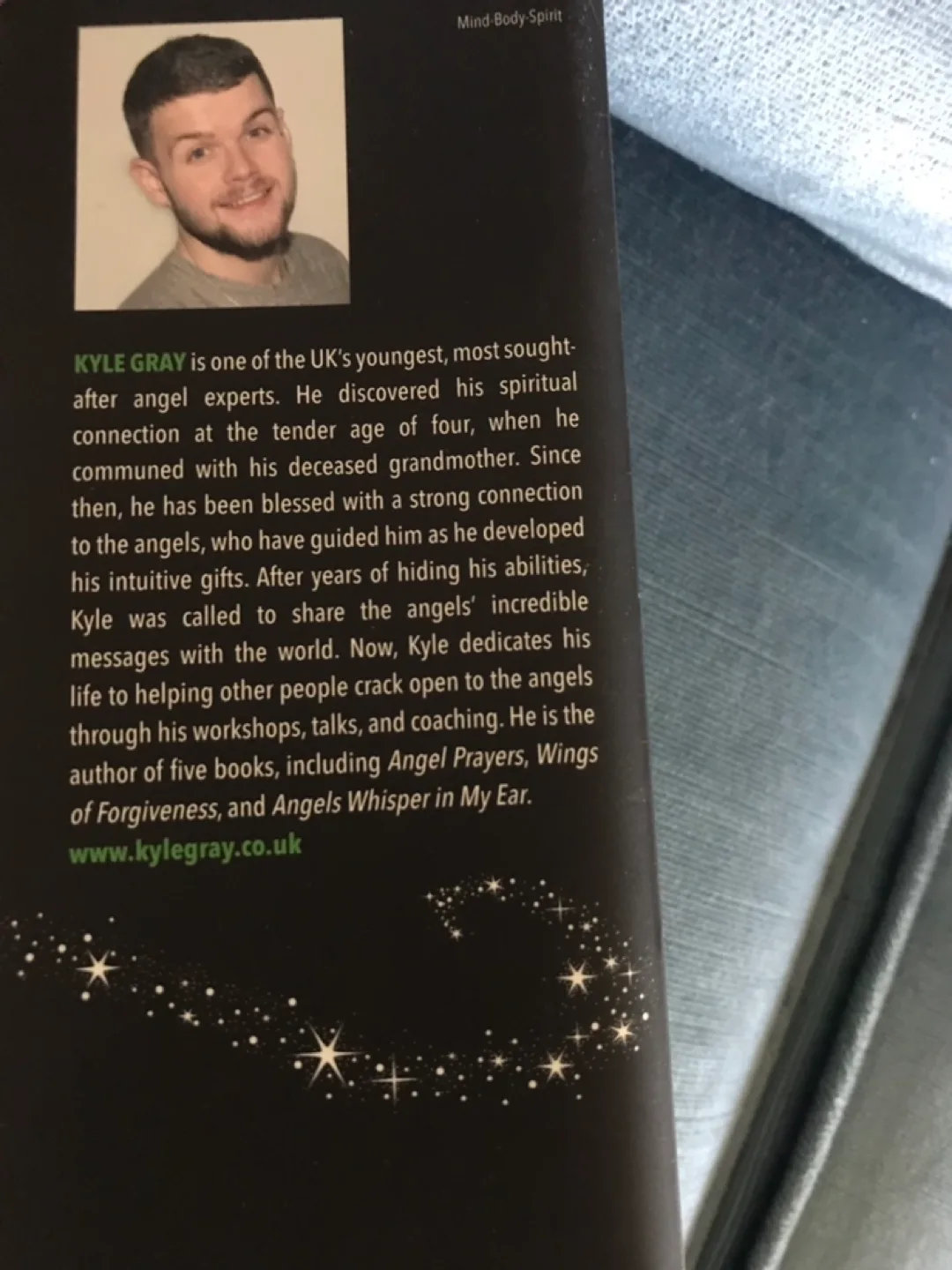 Book: Raise Your Vibration -by famous UK Medium Kyle Gray image indicator(2)