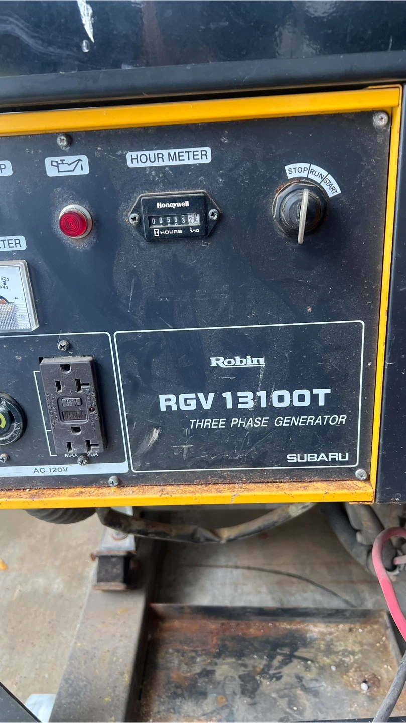 Subaru RGV13100T Robin Generator