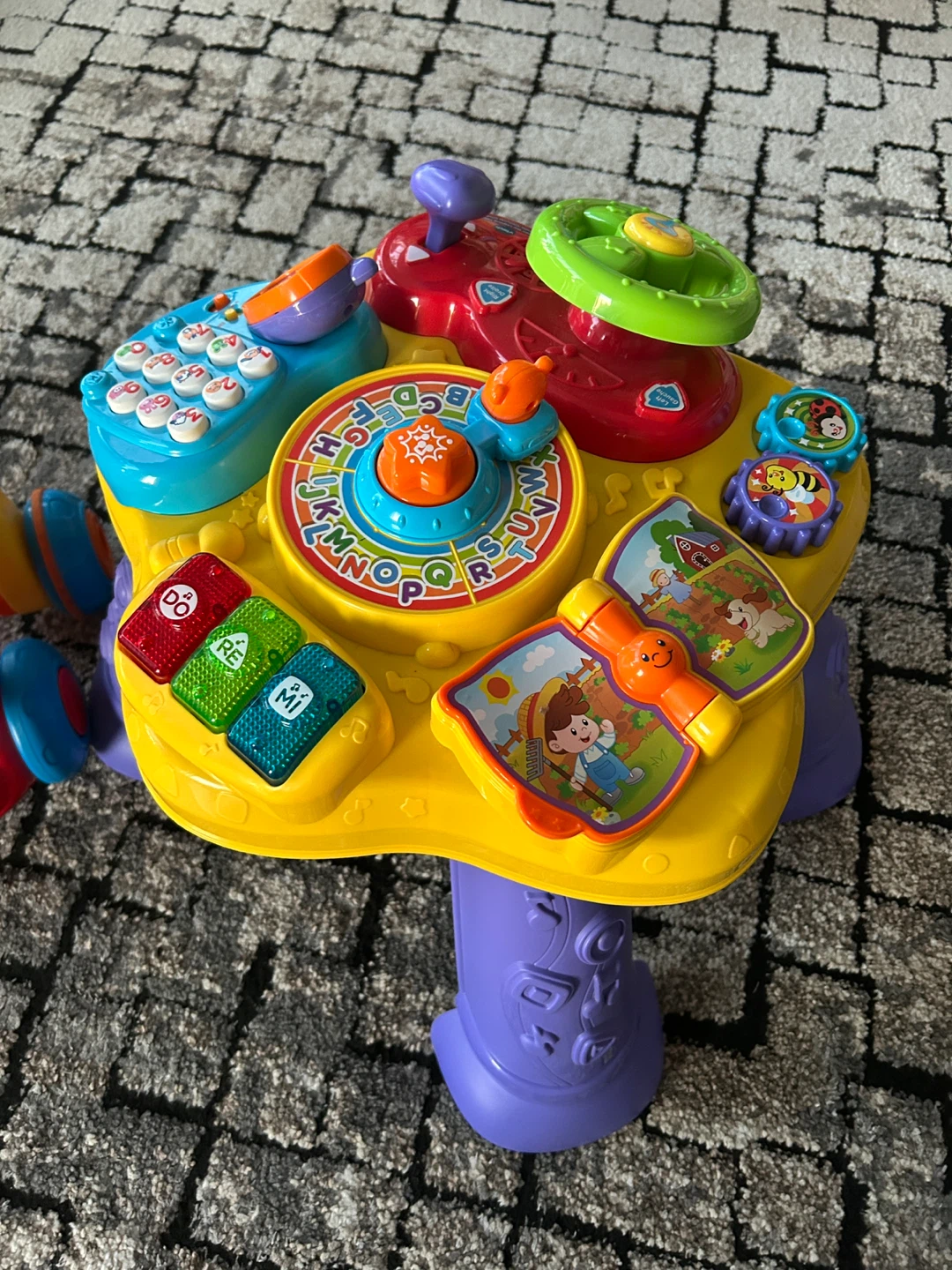 VTech Sit-to-Stand Learning Walker & Activity Table - photo 2