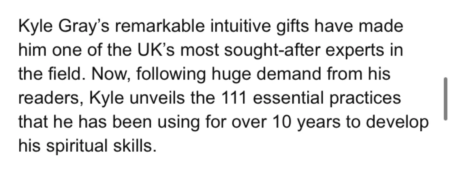 Book: Raise Your Vibration -by famous UK Medium Kyle Gray image indicator(8)