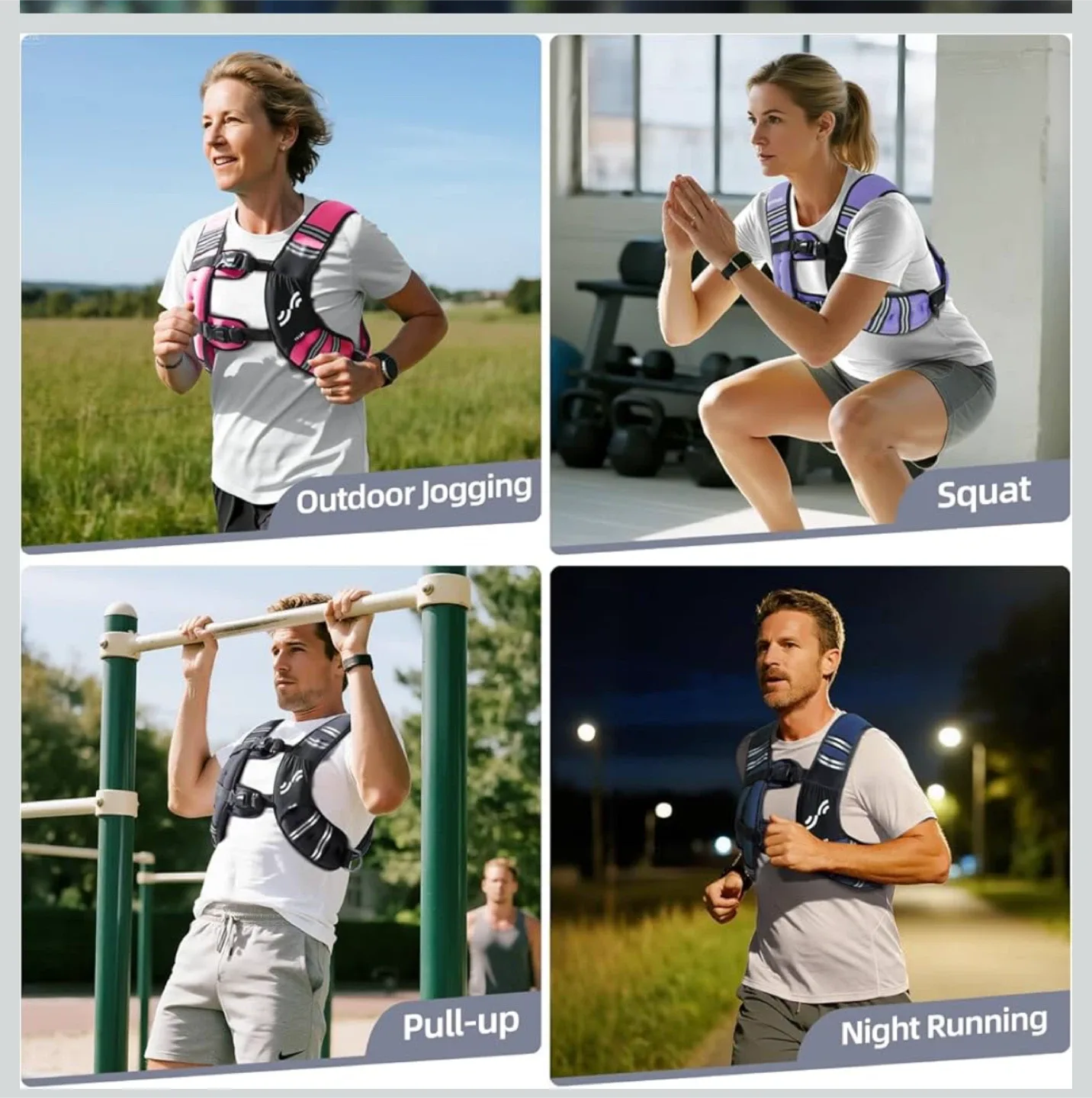 Sportneer Weighted Vest - 12lb image indicator(6)