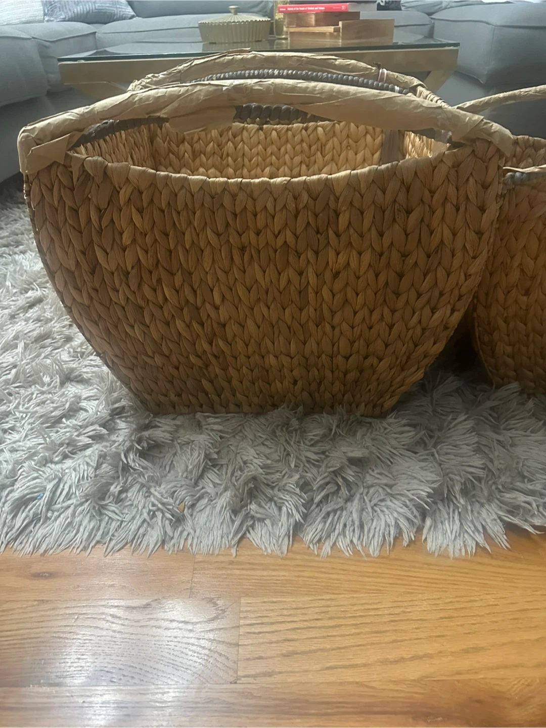 🥕 FREE✨Woven Baskets - Set of 3 - photo 2