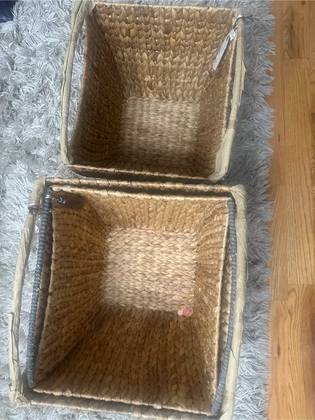 🥕 FREE✨Woven Baskets - Set of 3