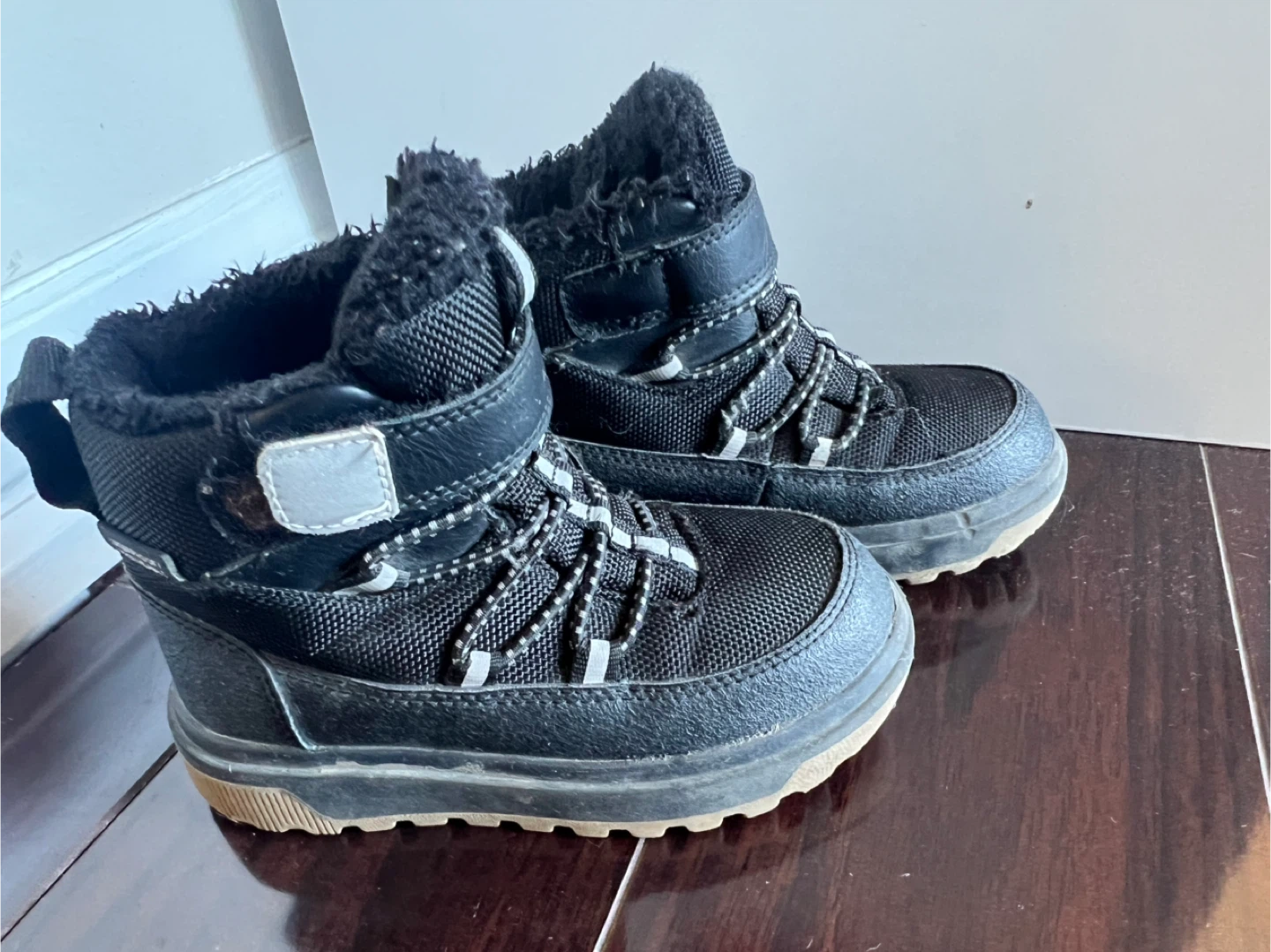 Kids' Black Waterproof Winter Boots - photo 5