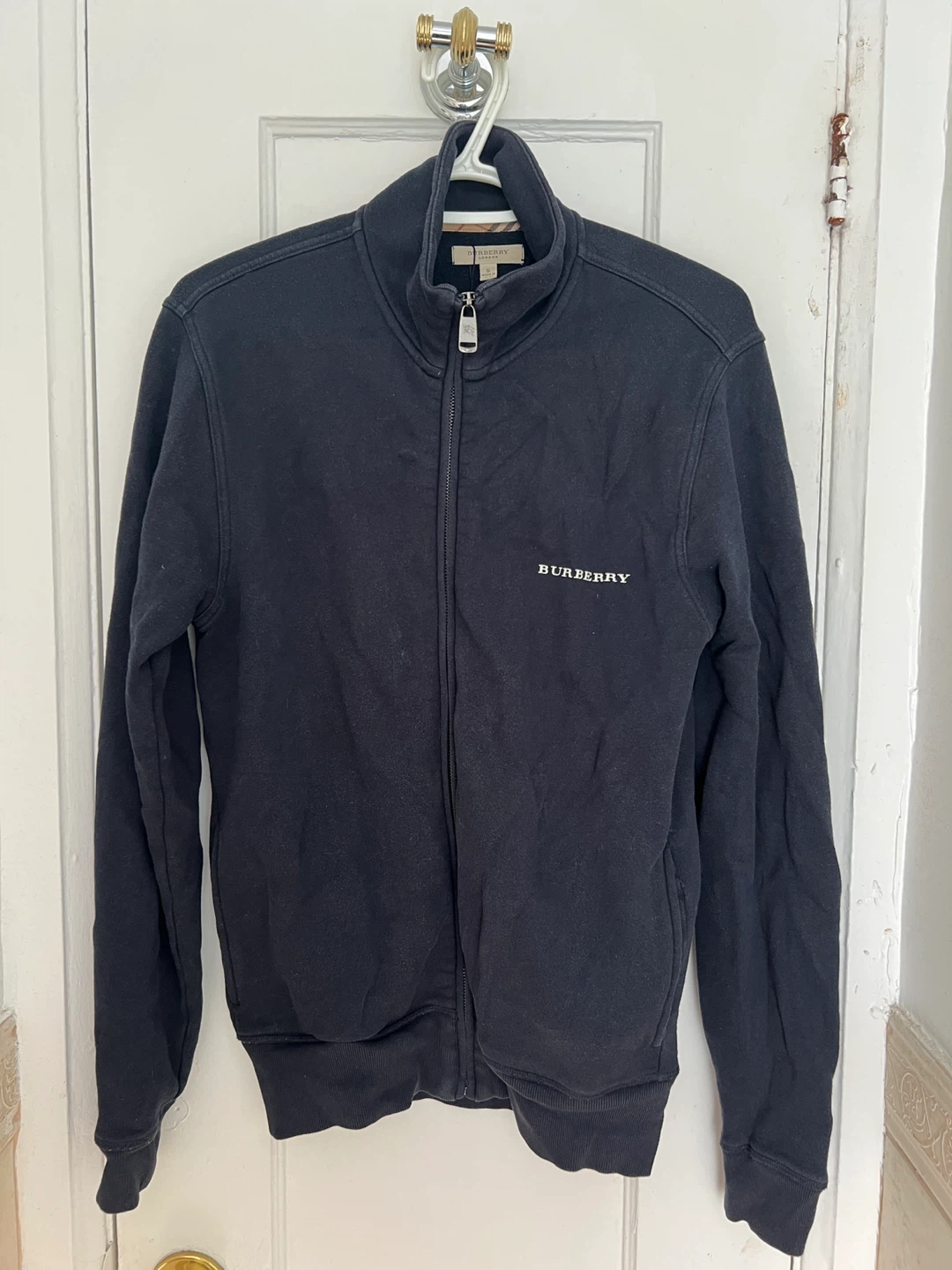 Burberry London Zip-Up Jacket, Size S