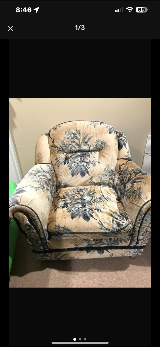 Floral Armchair thumbnail