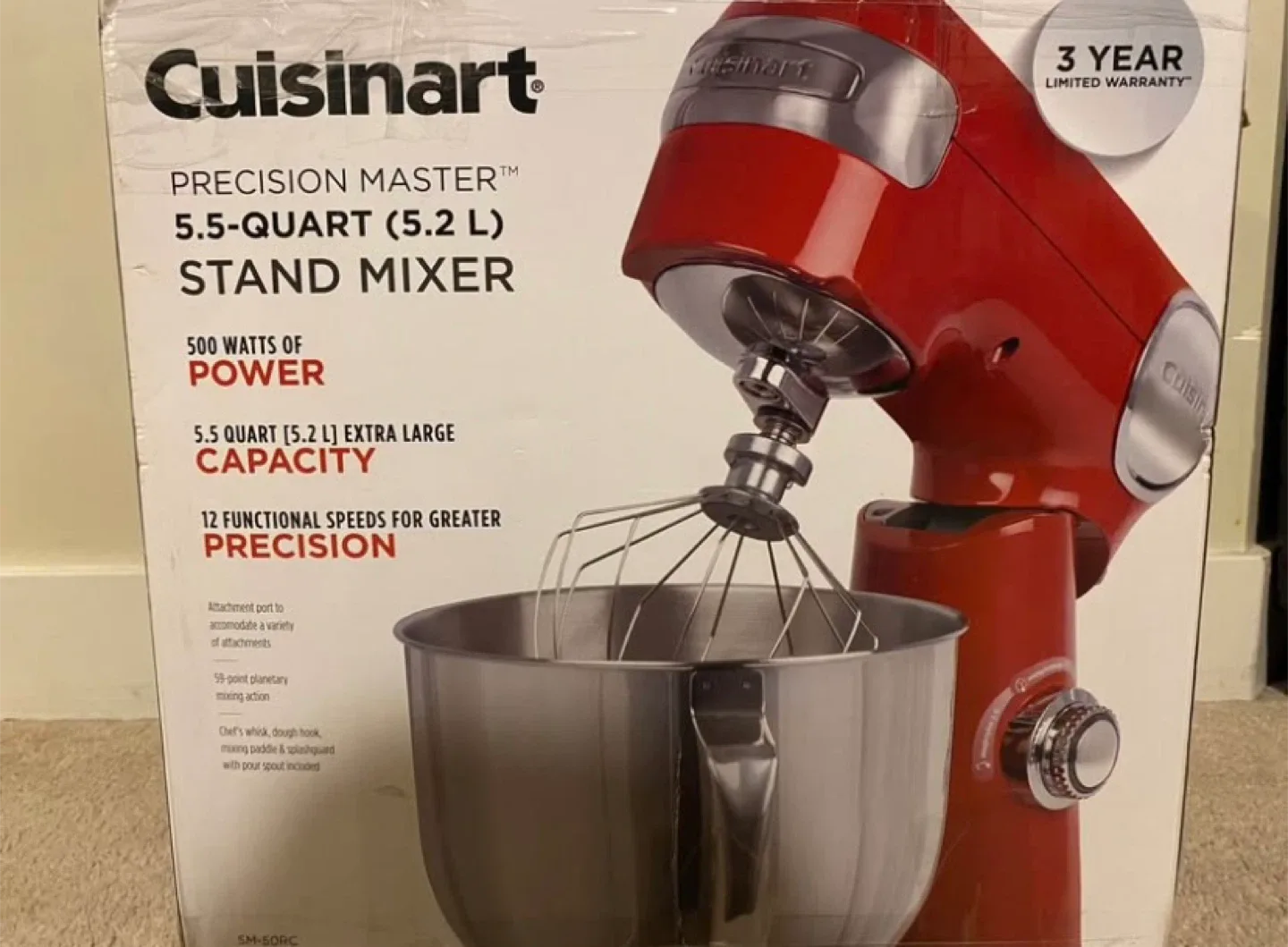 Cuisinart Stand Mixer (Never used) image indicator(3)
