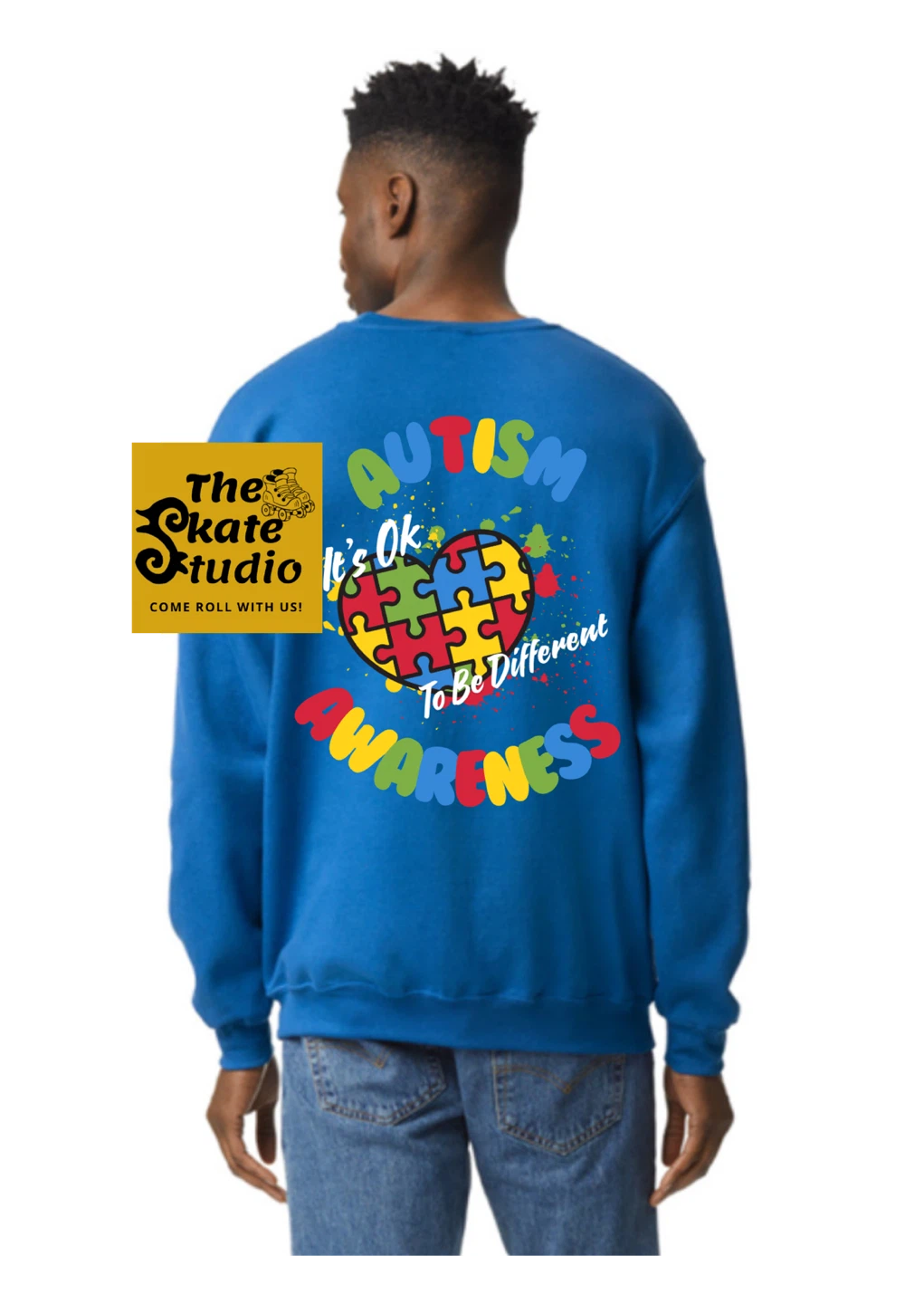 Autism Awareness Blue Sweatshirt