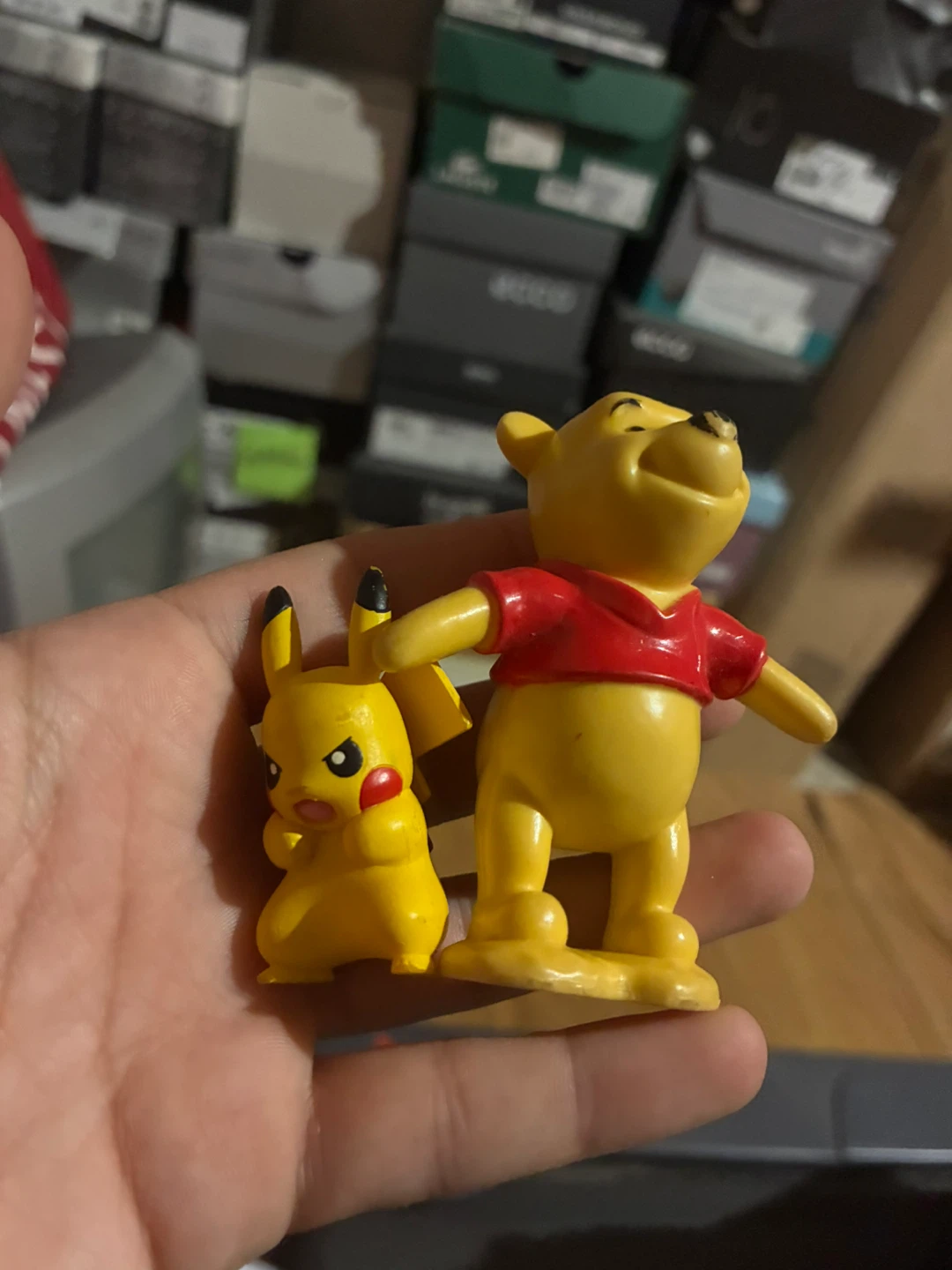 Pikachu & Winnie the Pooh Figures