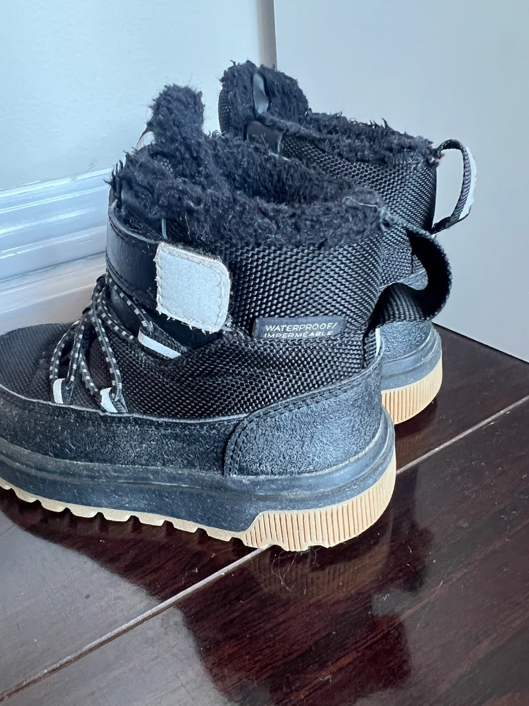 Kids' Black Waterproof Winter Boots - photo 4
