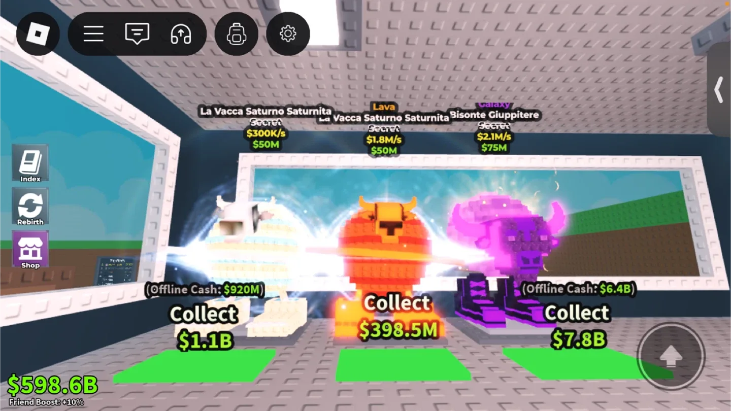 Steal a brainrot thumbnail