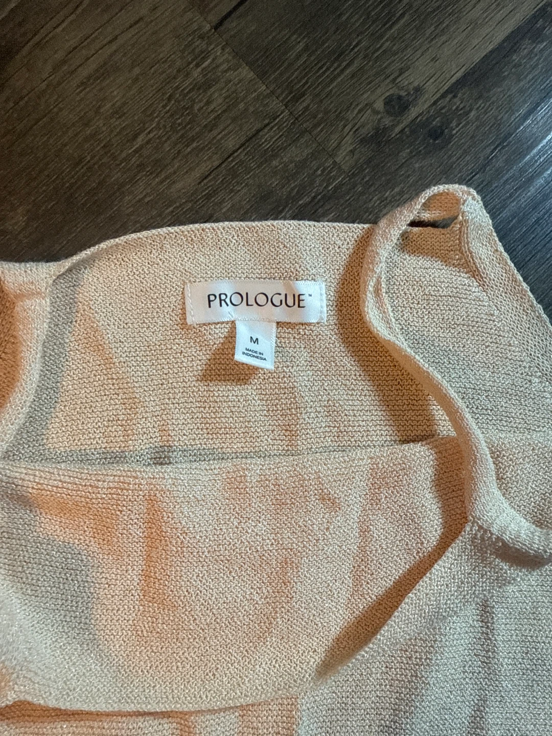Prologue Peach  Sleeveless Top - Size M - photo 4