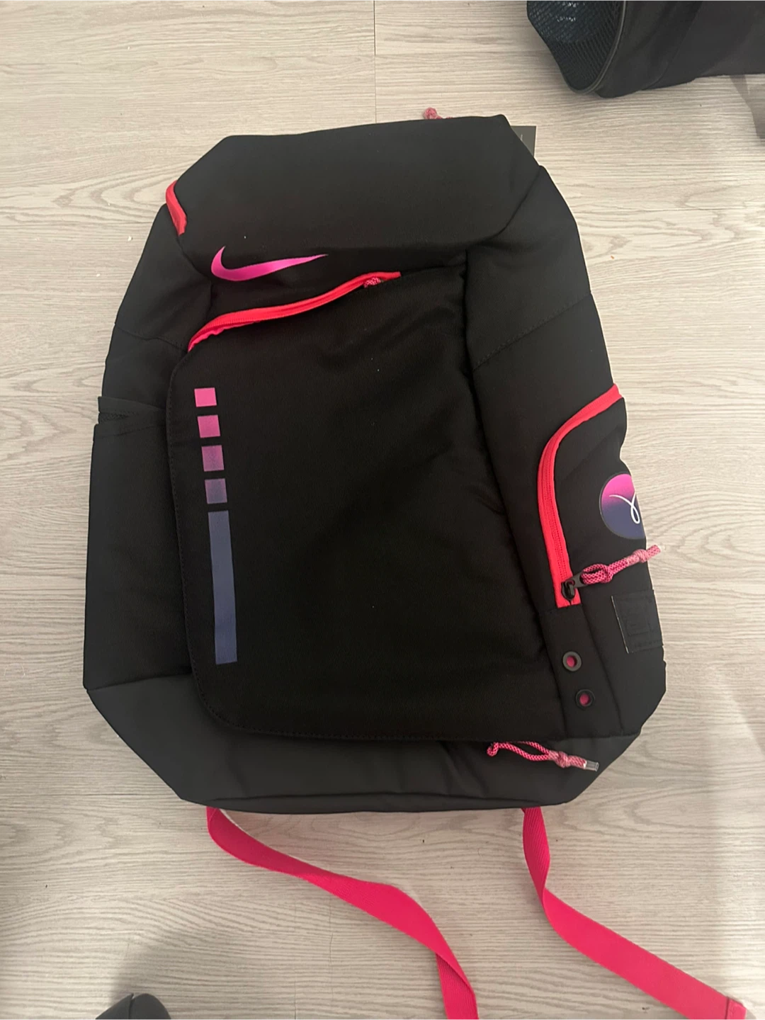 Nike Elite Pro Backpack - Black & Pink