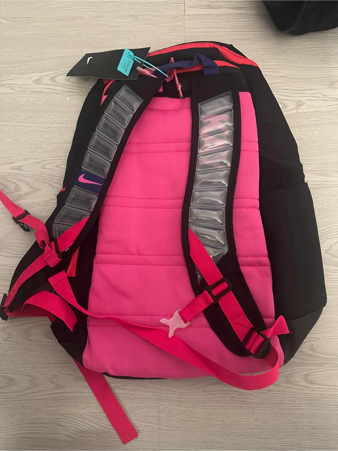 Nike Elite Pro Backpack - Black & Pink - photo 2