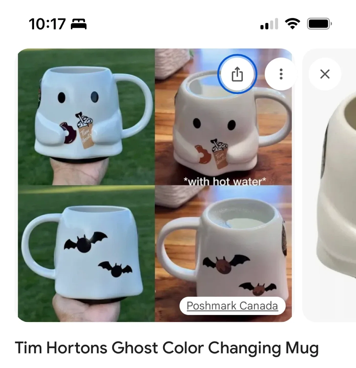 👻 Tim Hortons Ghost Colour Changing Mug image indicator(5)