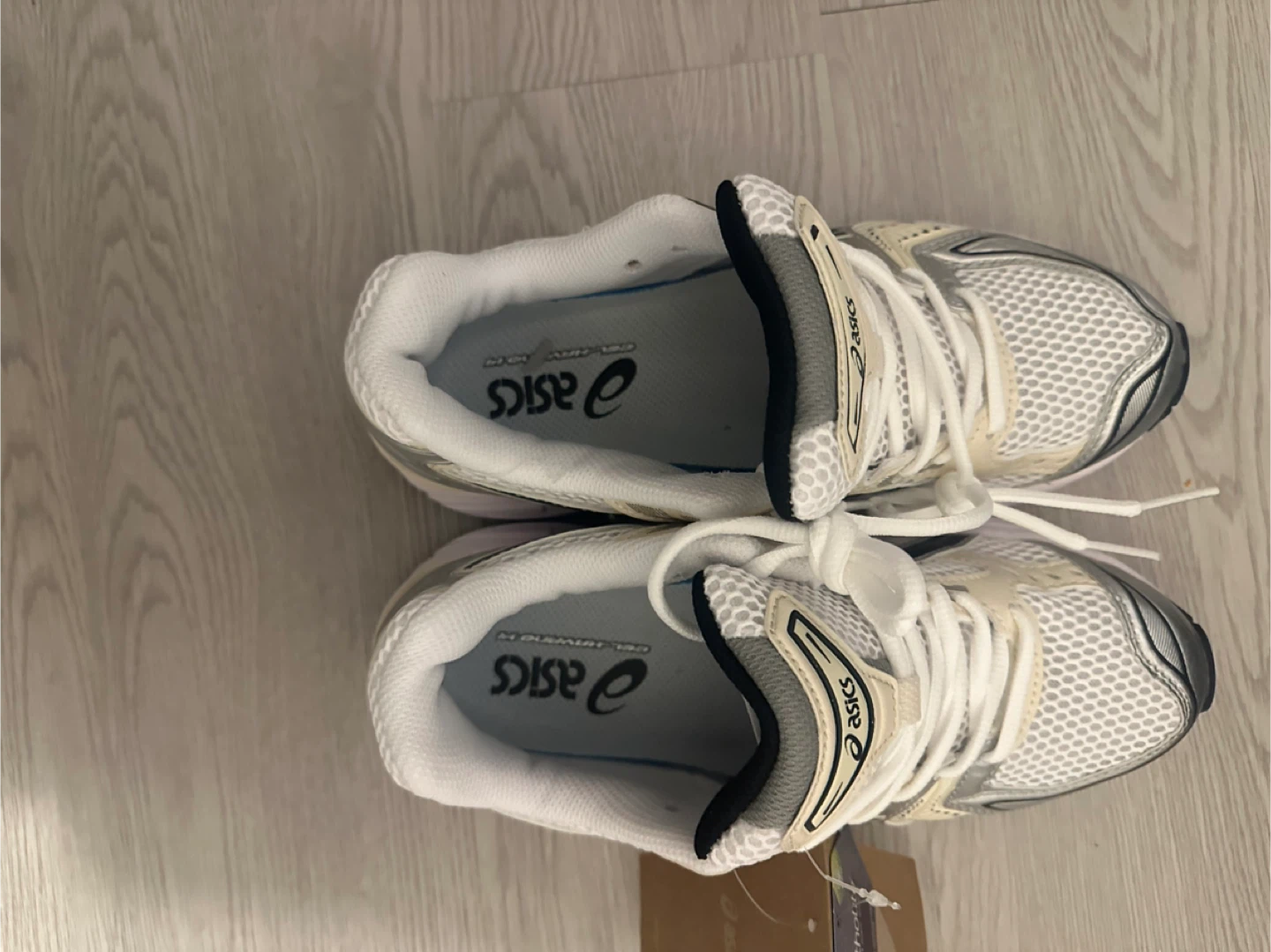 Asics Gel-1090 V2 White/Silver Shoes - photo 3