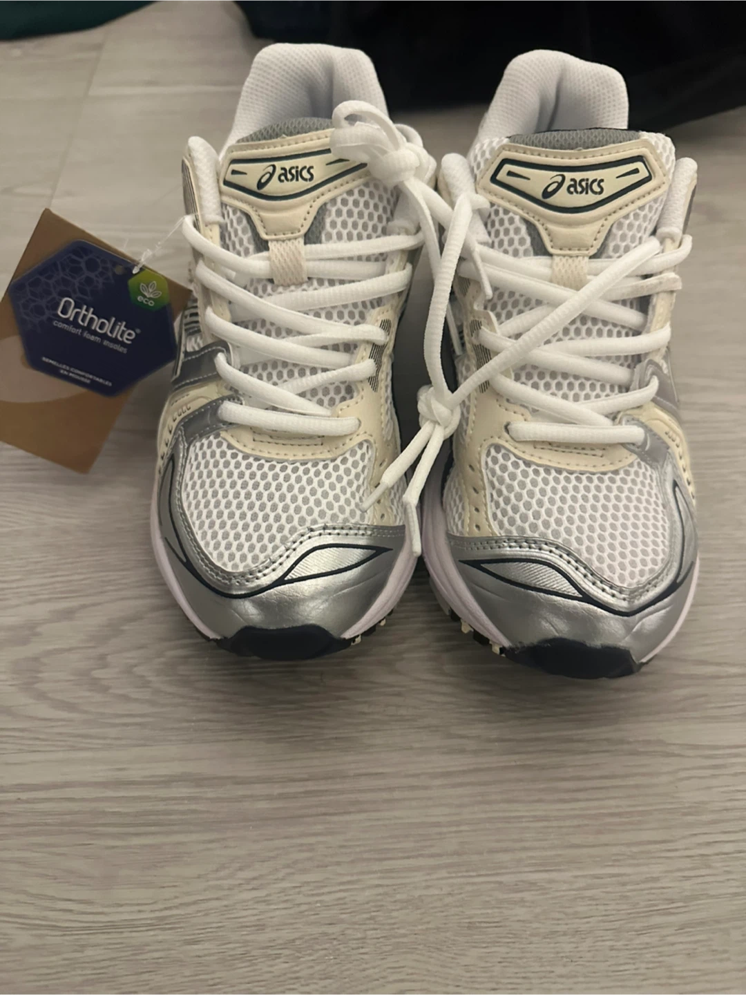 Asics Gel-1090 V2 White/Silver Shoes - photo 2