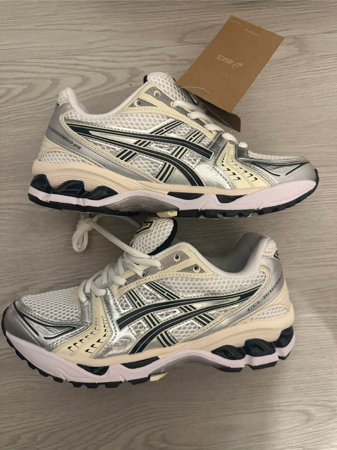 Asics Gel-1090 V2 White/Silver Shoes