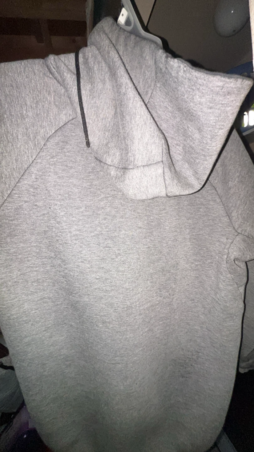 Nike Tech Fleece Hoodie - Grey, Size M - photo 5