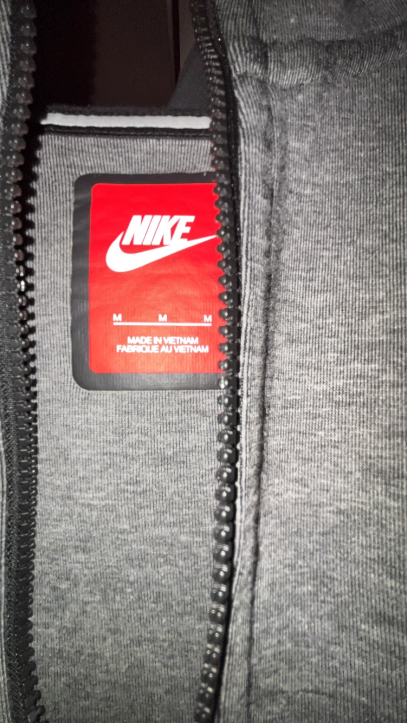 Nike Tech Fleece Hoodie - Grey, Size M - photo 2