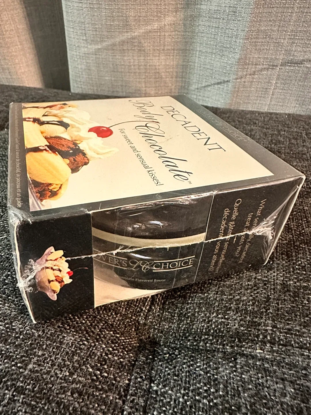 Lover's Choice Decadent Body Chocolate Sauce - New image indicator(2)