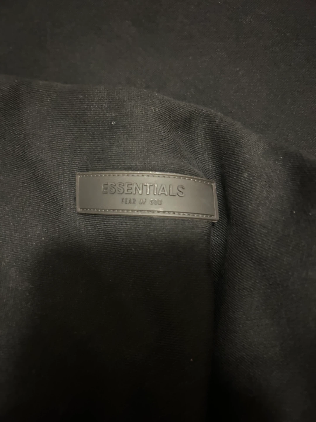 Essentials Fear of God Black Hoodie - photo 3