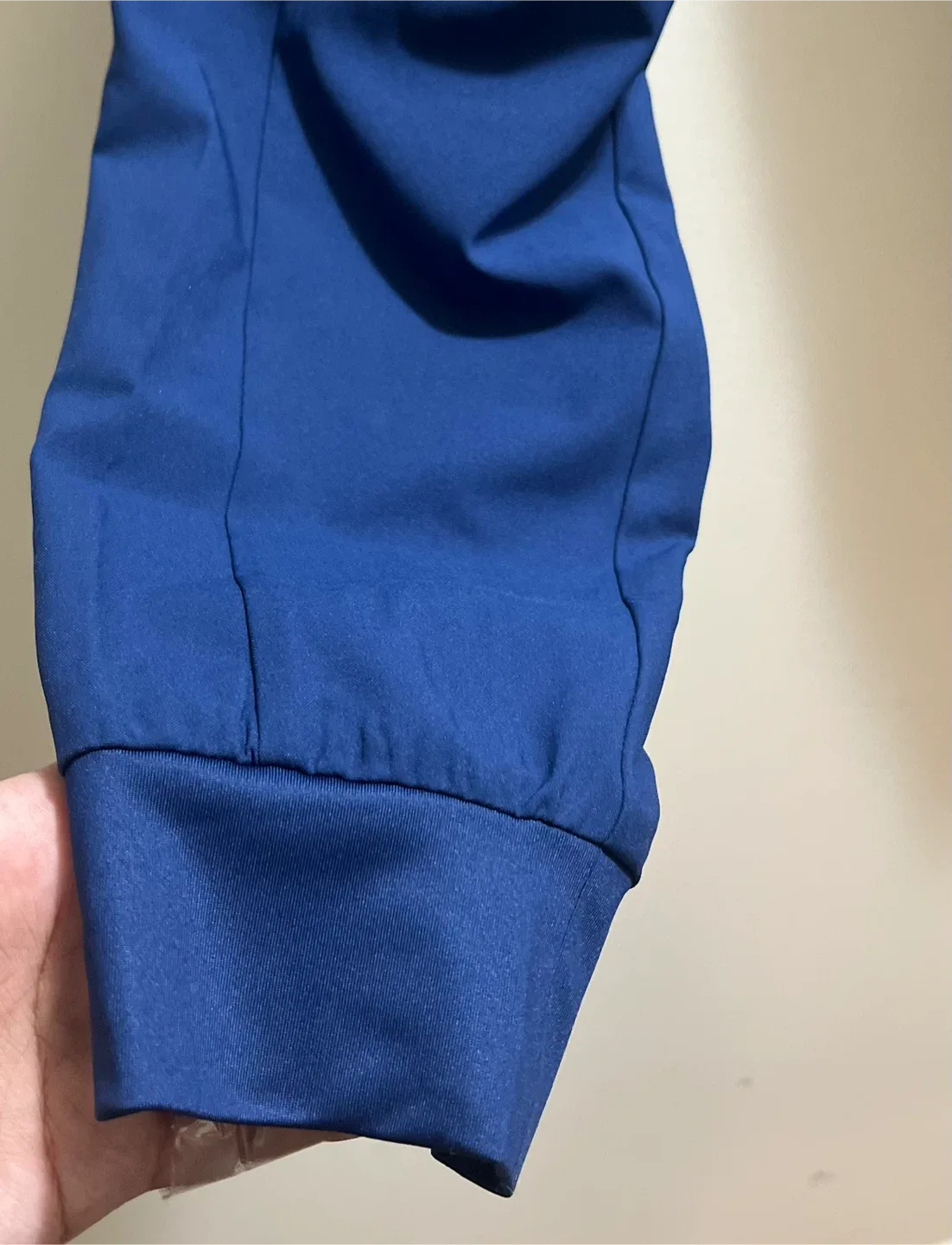 Wink Maternity Navy Scrub Jogger Pants sz L image indicator(6)